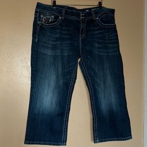 Miss Me - JE5002EP34 Easy Capri Jeans size 36
